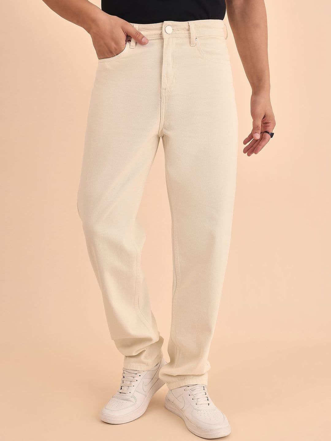 Style Quotient Men Comfort Relaxed Fit Mid-Rise Cotton Denim Jeans - view 1