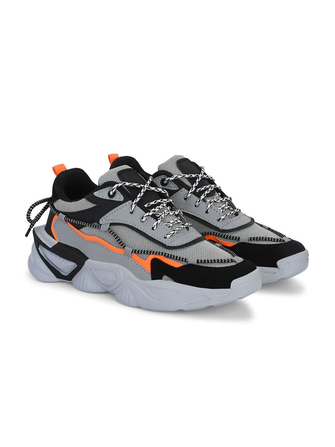 Rising Wolf Men Mid-Top Lace Up Sneakers Casual Shoes - view 1