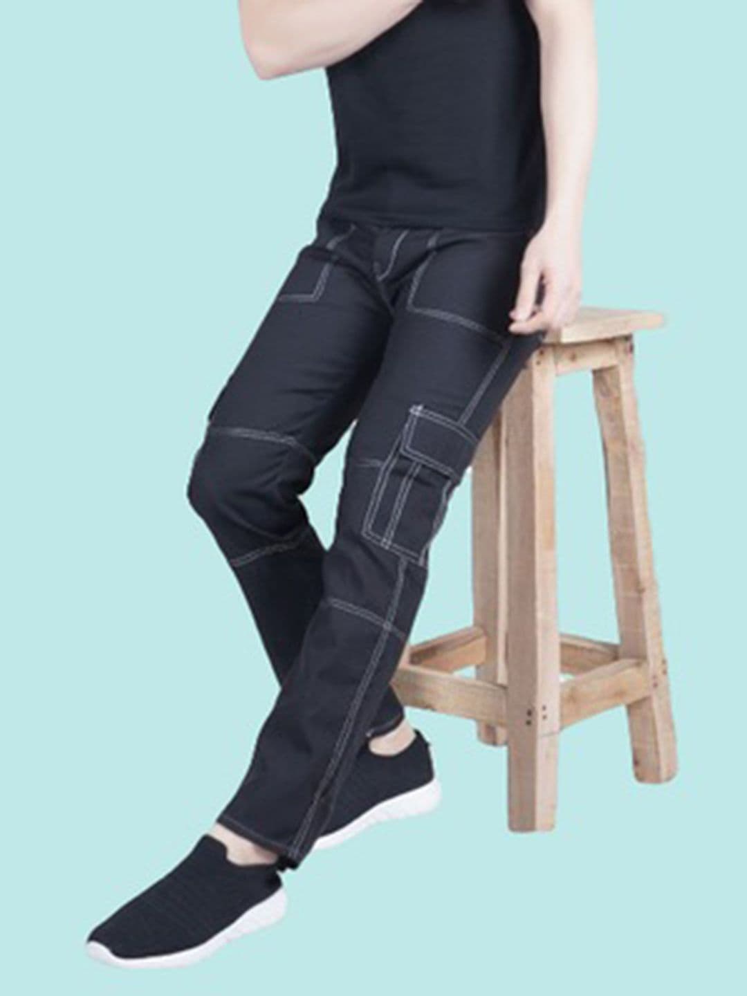 COMFITS Men Regular Fit Black Jeans - view 1