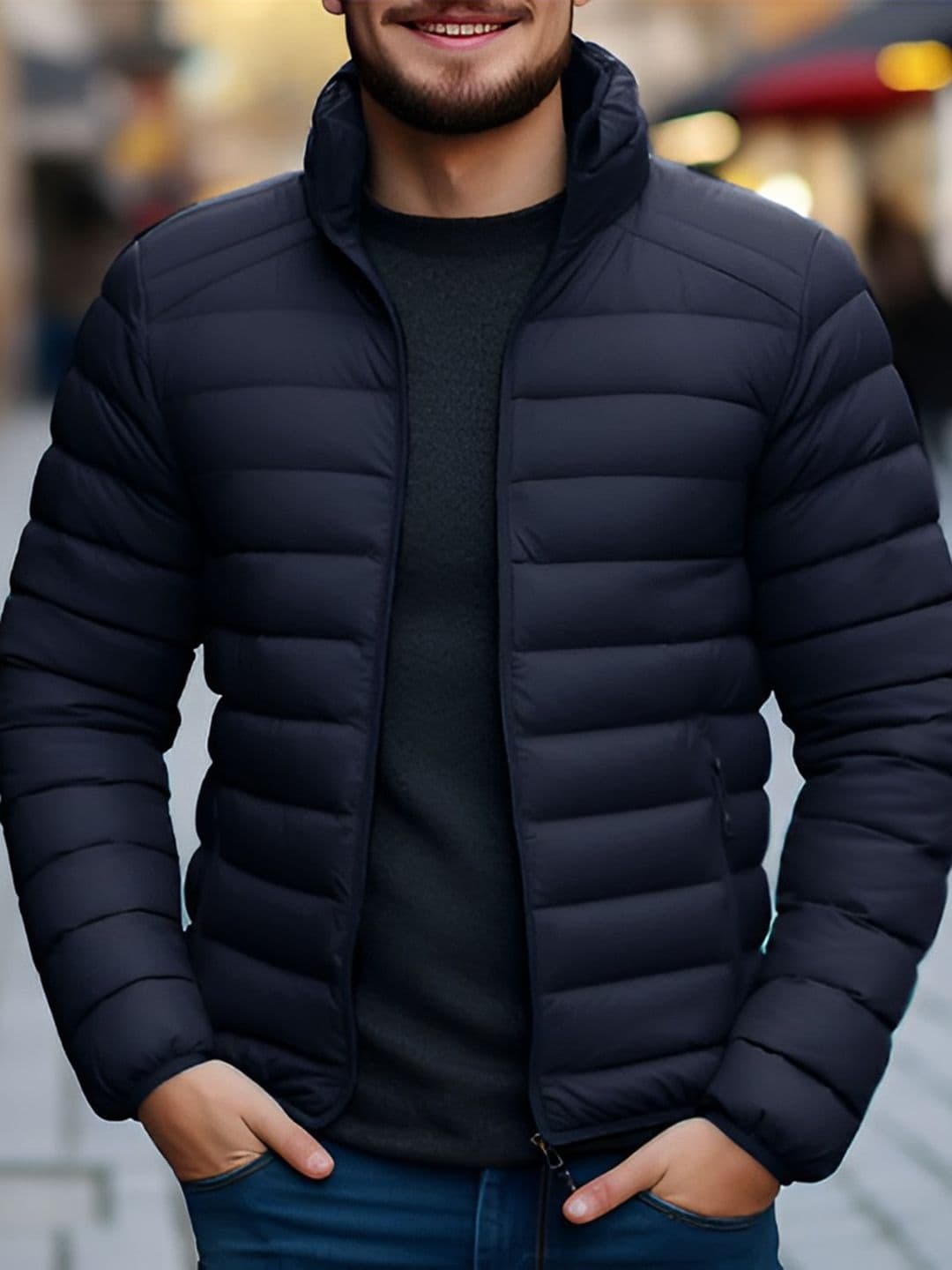 Ben Martin Men Floral Insulator Puffer Jacket - view 1