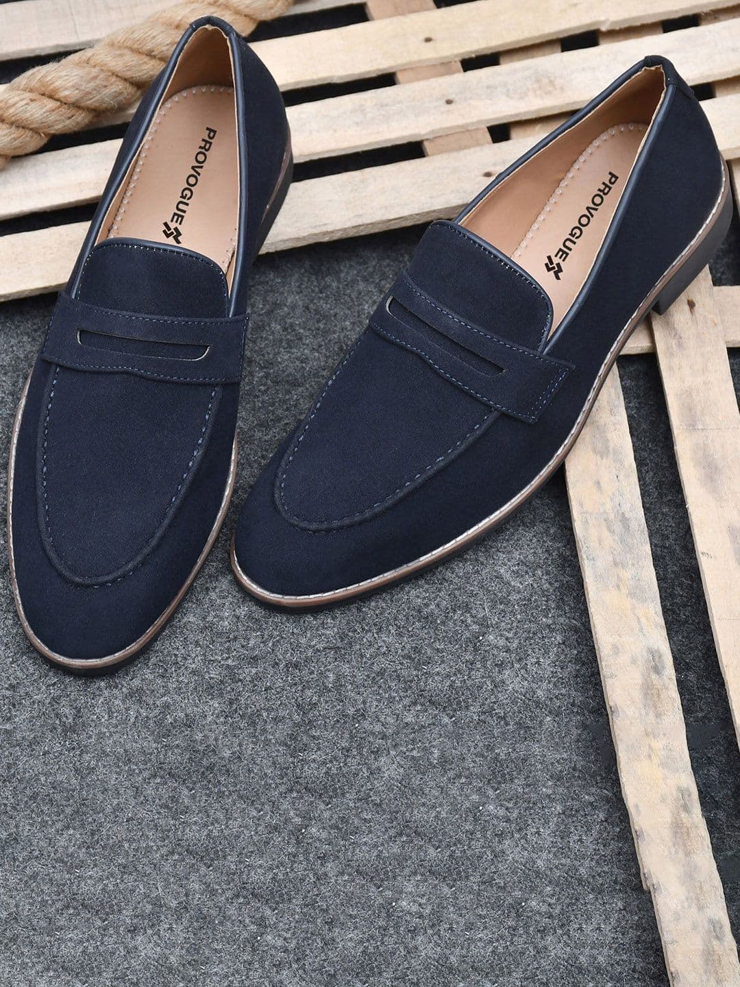 Provogue Men Leather Formal Loafers - view 1