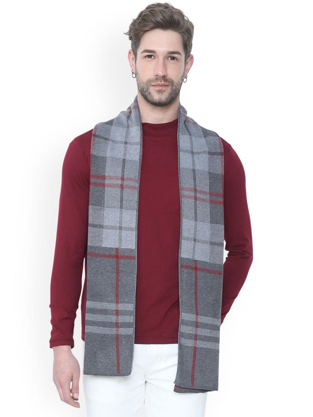 FabSeasons Unisex Checked Mufflers - view 1