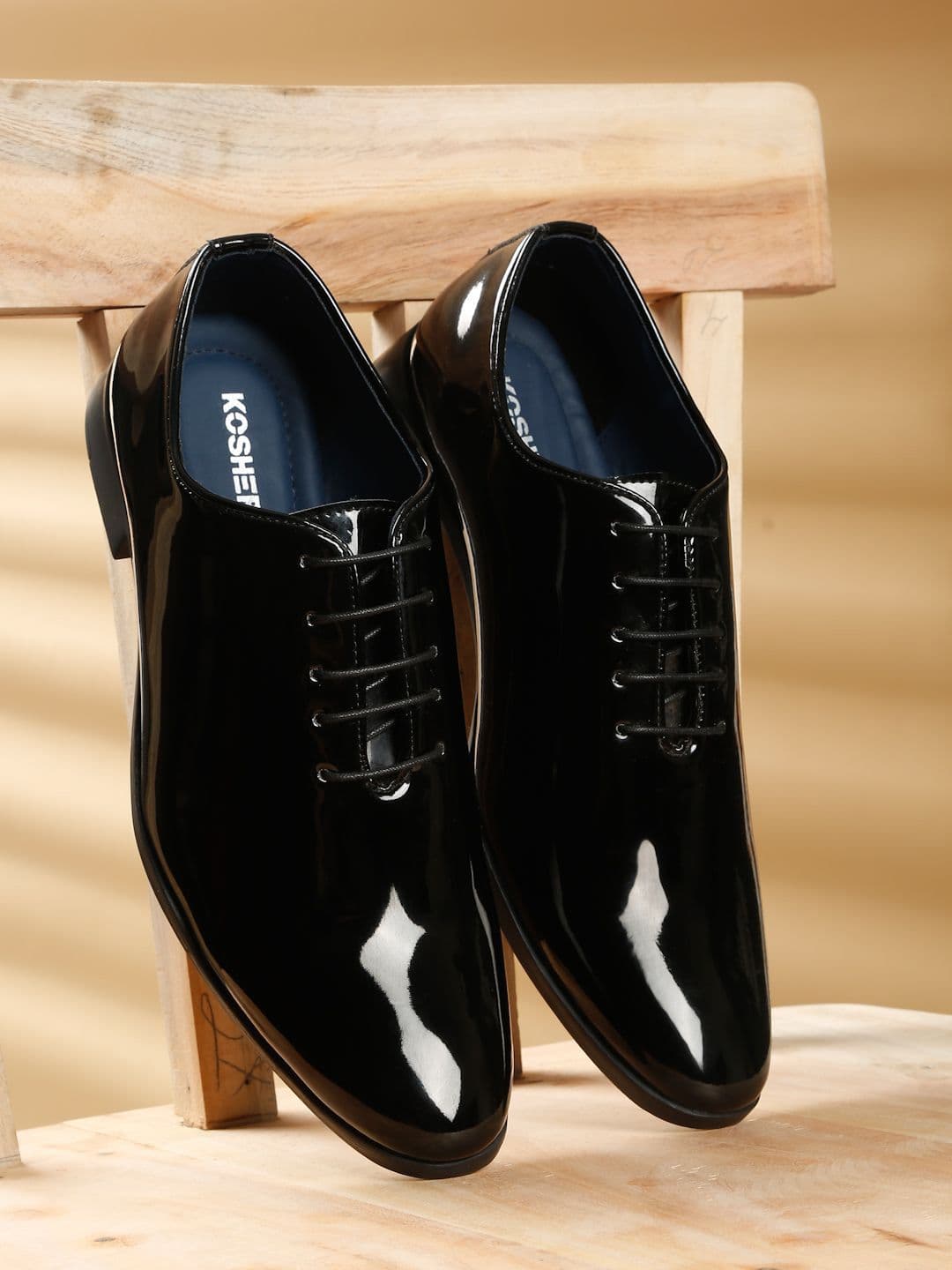 Kosher Pointed-Toe Derbys - view 1