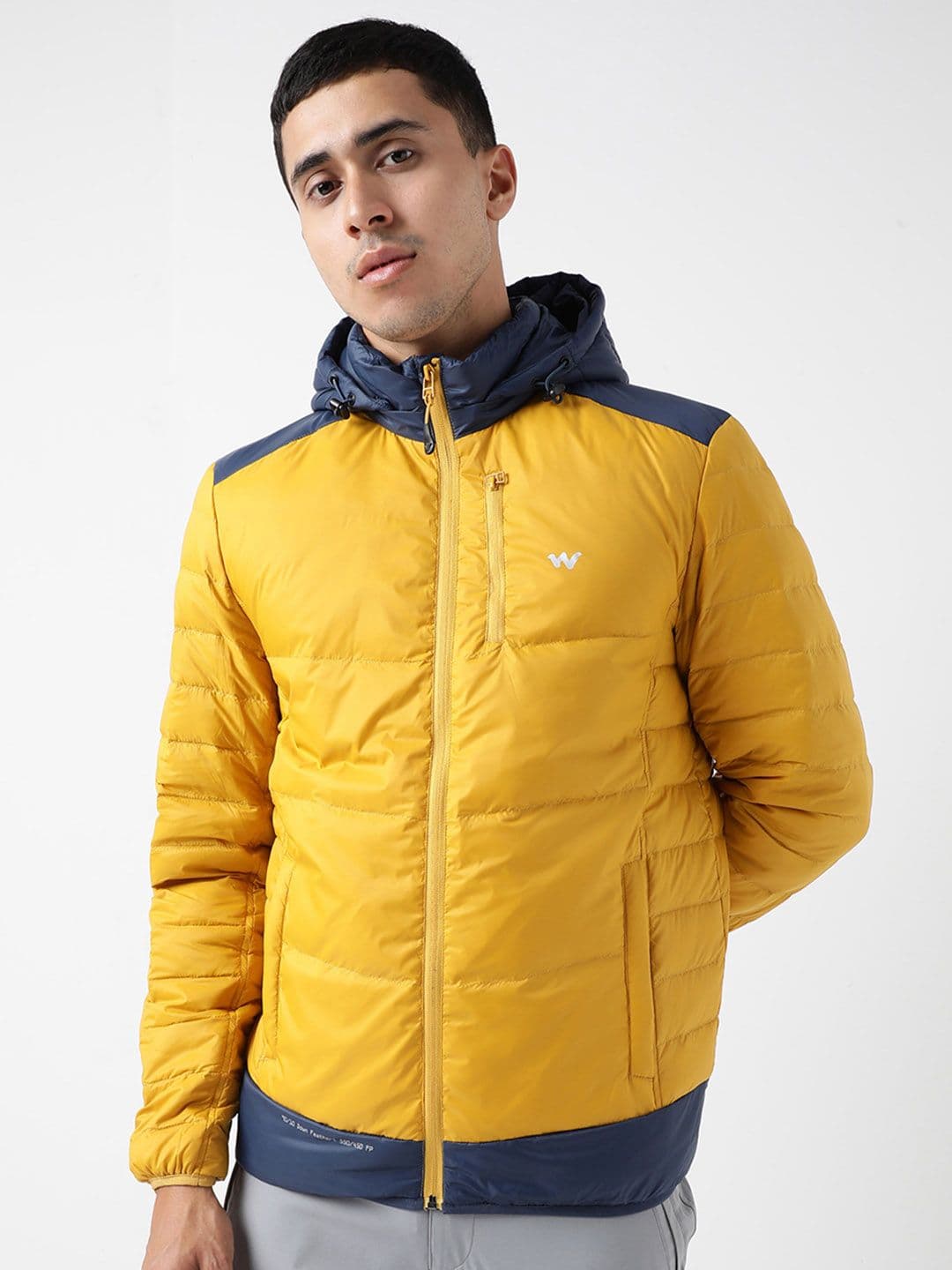 Wildcraft Men Hooded Colourblocked Casual Puffer Lightweight Jacket - view 1