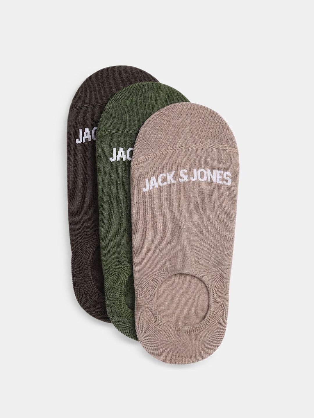 Jack & Jones Men Pack Of 3 Shoe-Liner Socks - view 1