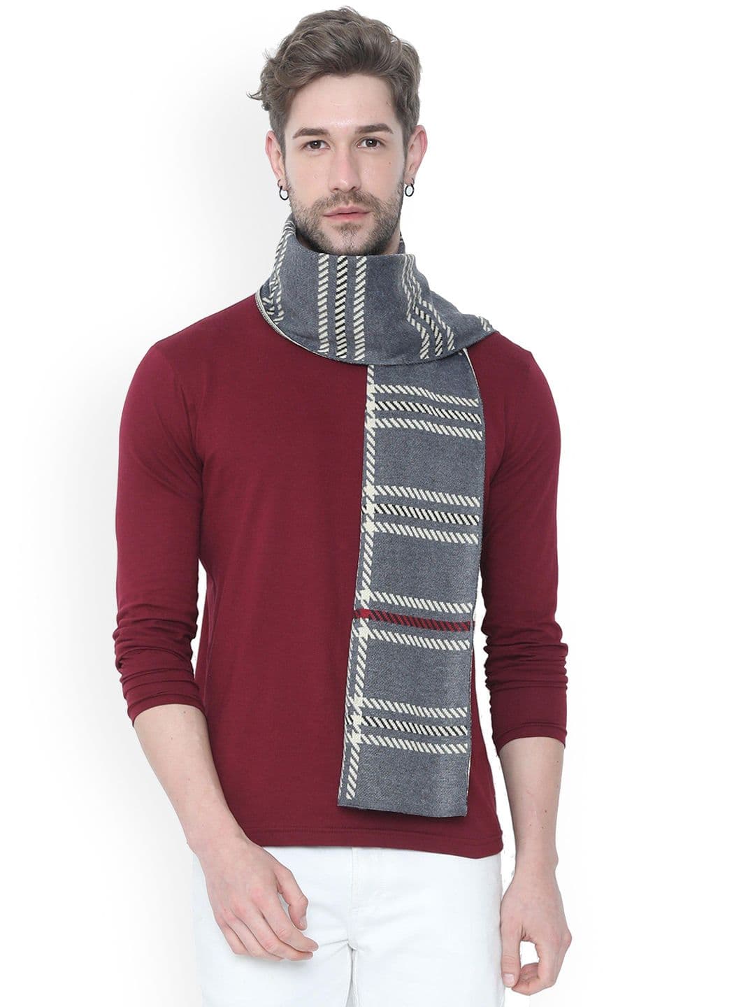FabSeasons Unisex Checked Mufflers - view 1