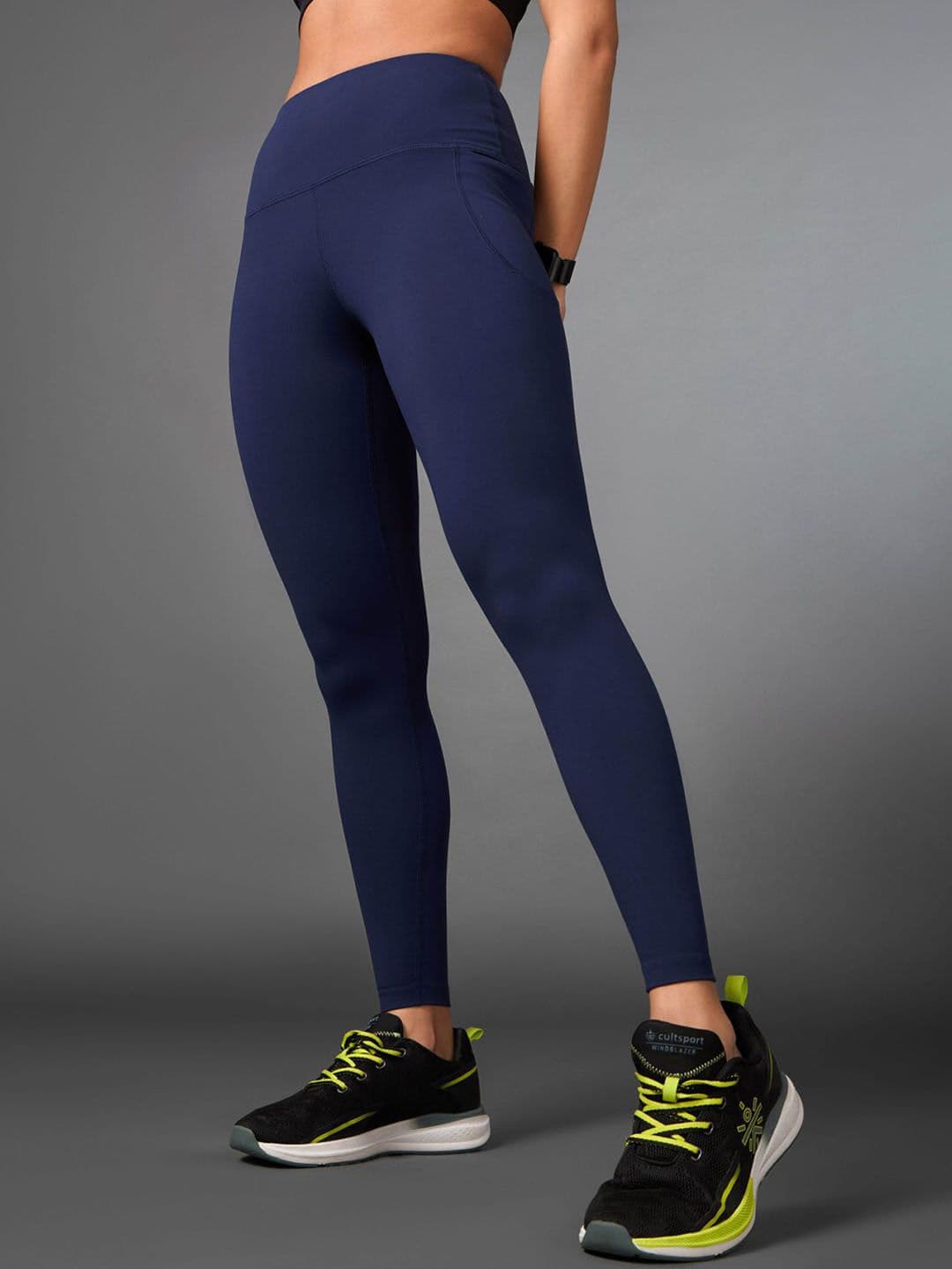 CULT Women's Navy Train All Day COMFlex Tights - view 1