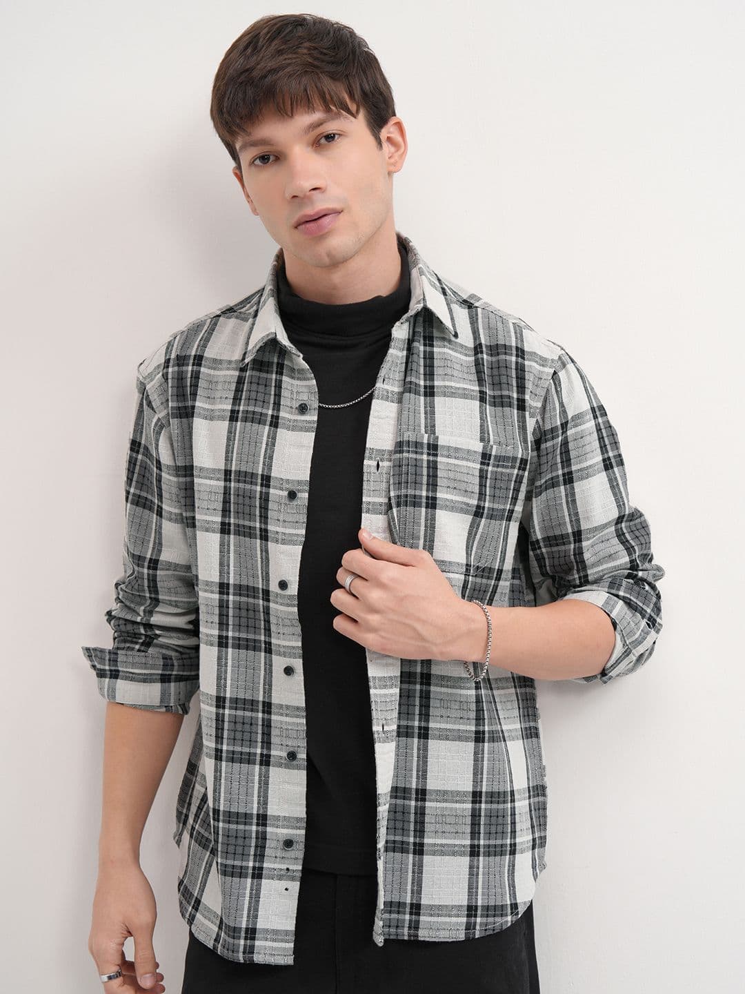HIGHLANDER Men Checked Relax Shirt - view 1