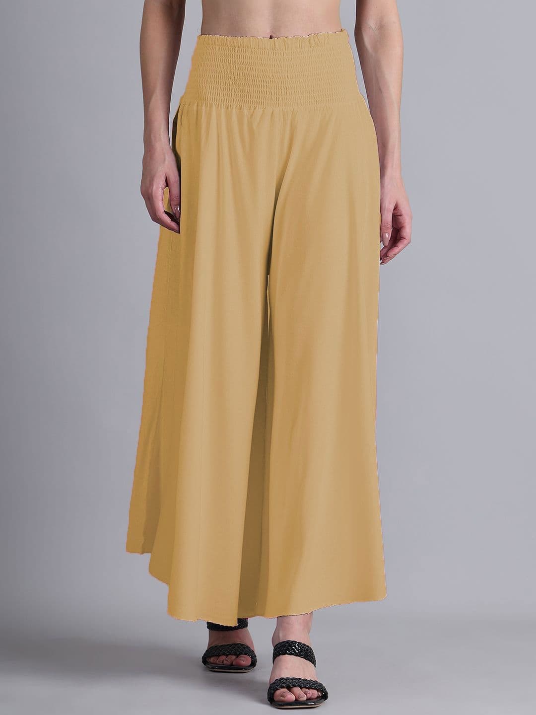 GRACIT Women Solid Flared Palazzos - view 1