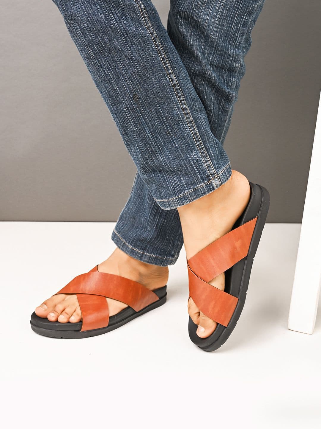 The Roadster Lifestyle Co Men Open Toe Sandals - view 1