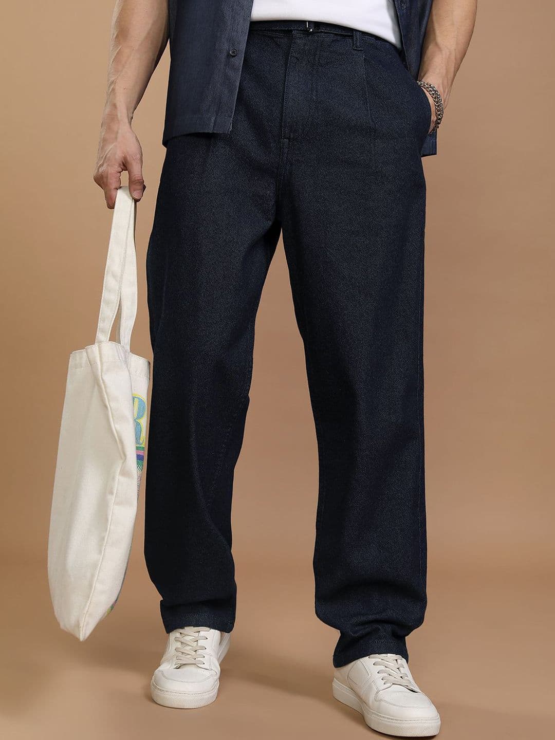 HIGHLANDER Men Cotton Mid-Rise Straight Fit Jeans - view 1