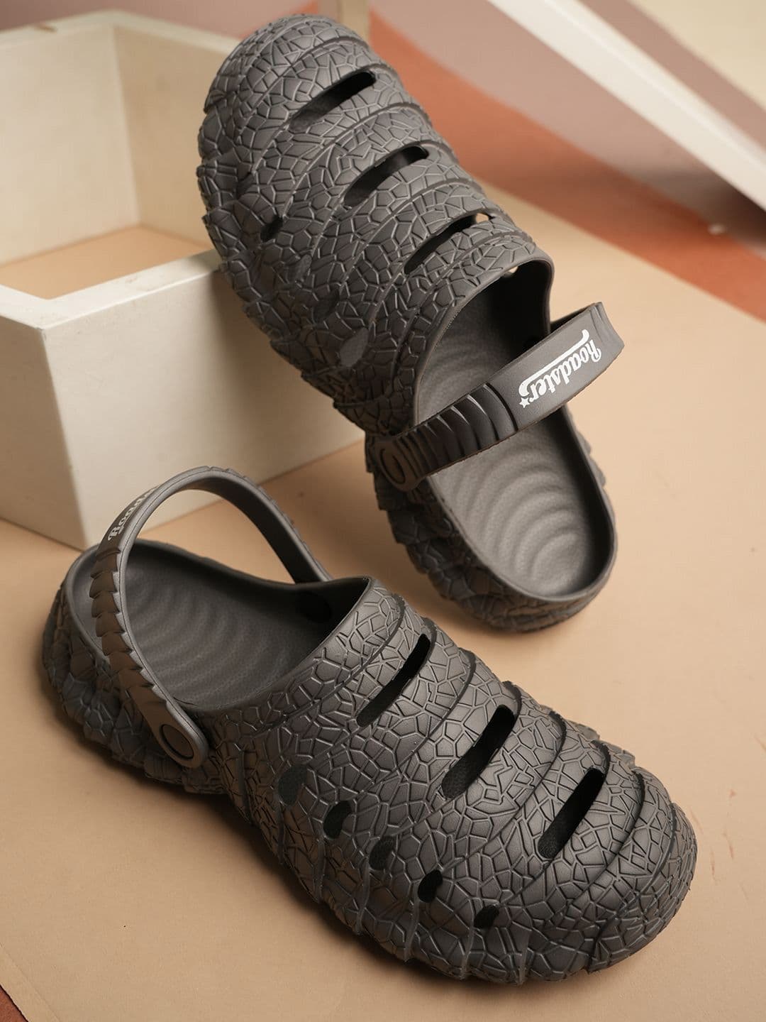 The Roadster Lifestyle Co Men Self Design Clogs - view 1