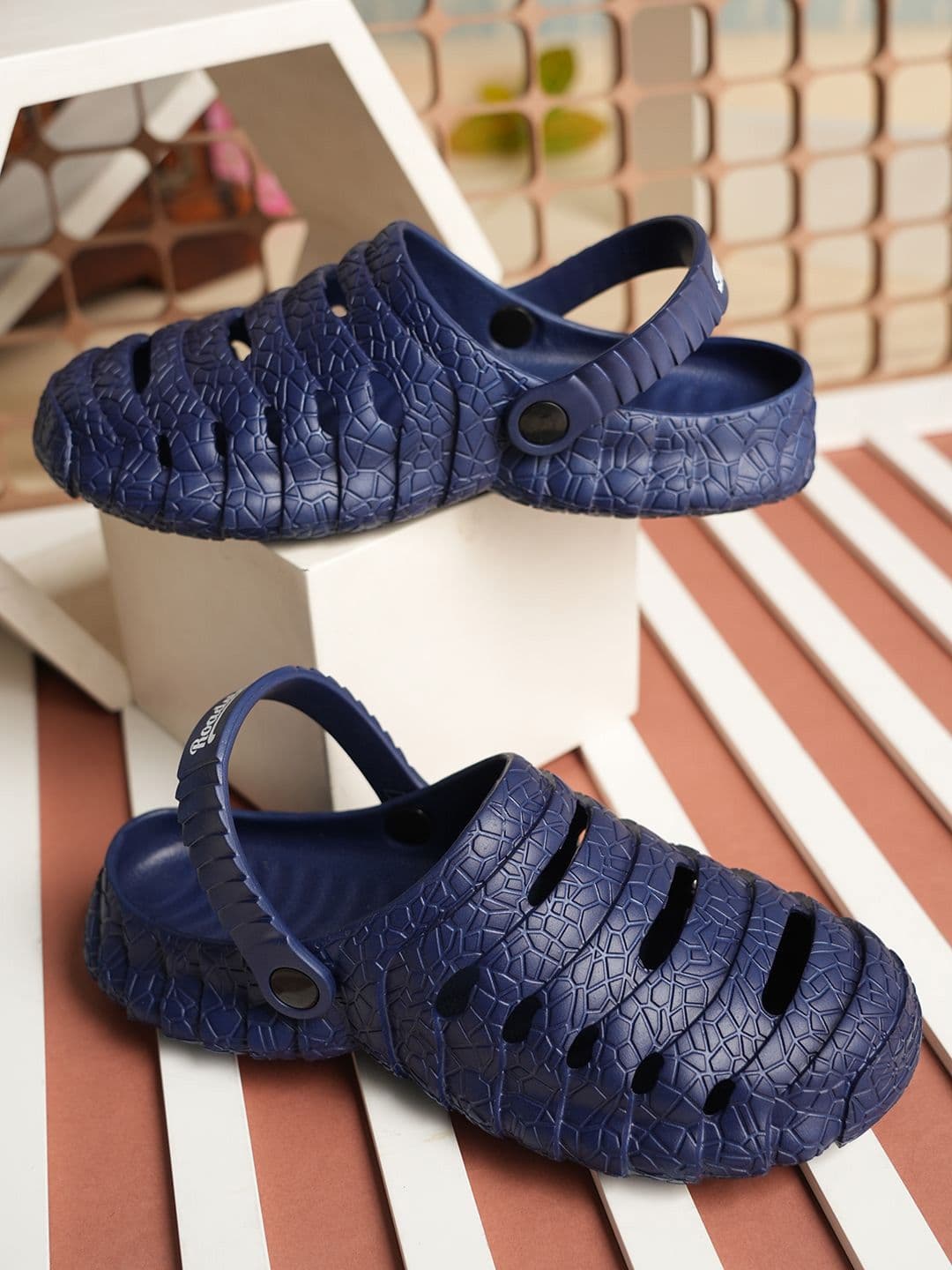 The Roadster Lifestyle Co Men Self Design Rubber Clogs - view 1