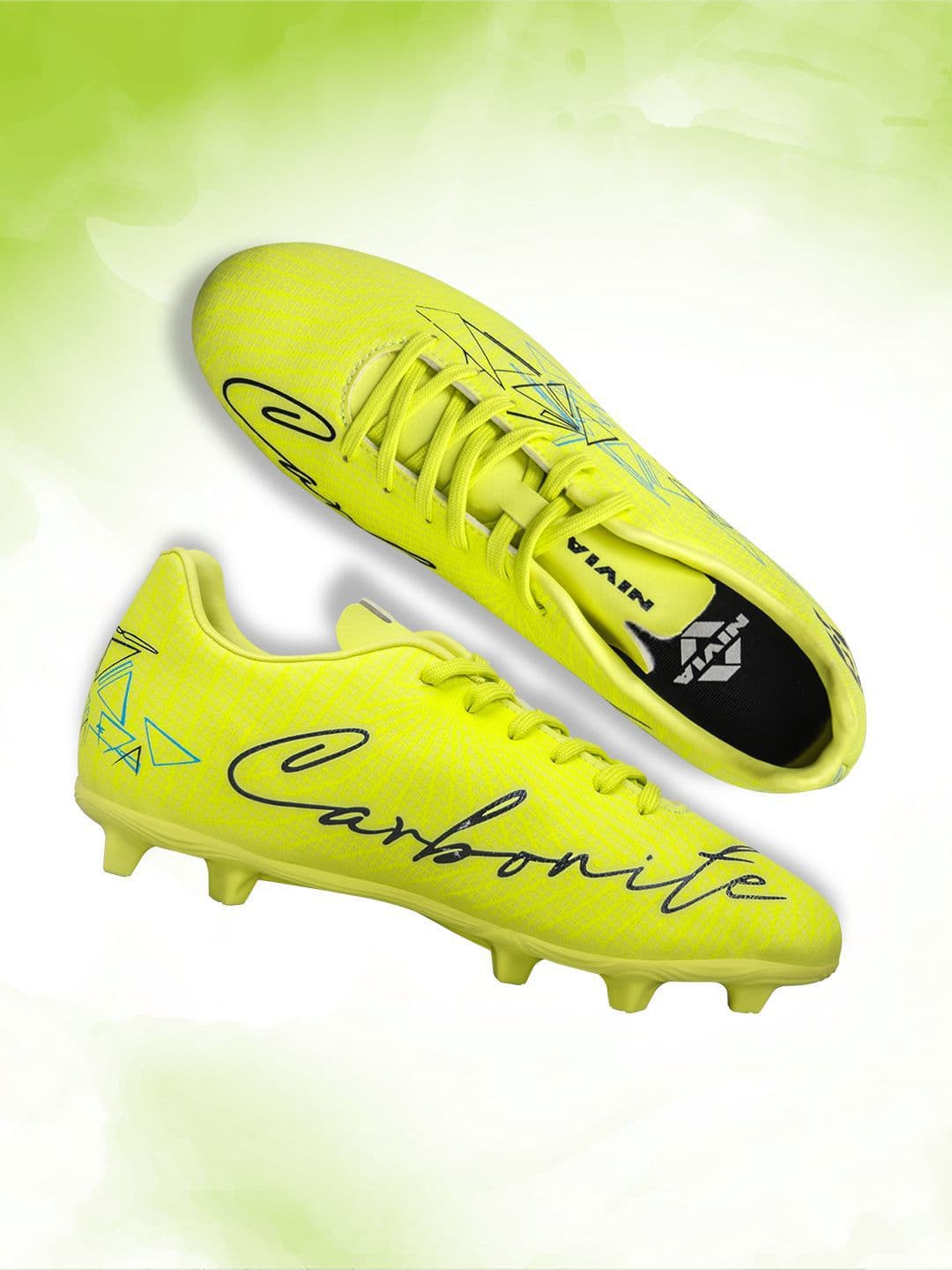 NIVIA Carbonite 7.0 Football Studs with Synthetic Leather and TPU Sole For All Surfaces - view 1