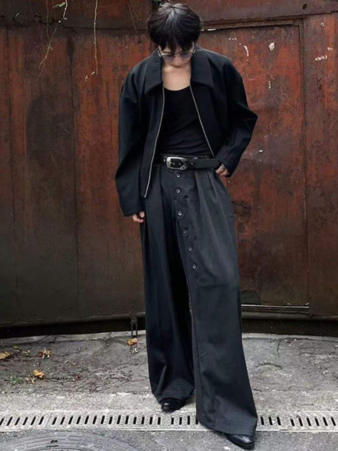 HERE&NOW Men Spread Collar Solid Casual Tailored Jacket - view 1