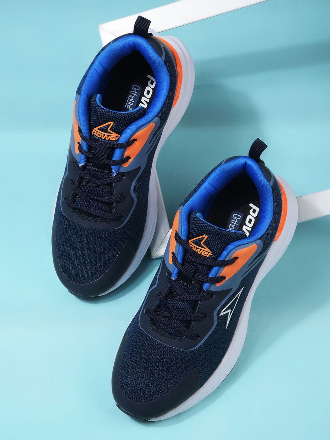 Power Men Lace-Ups Running Non-Marking Shoes - view 1