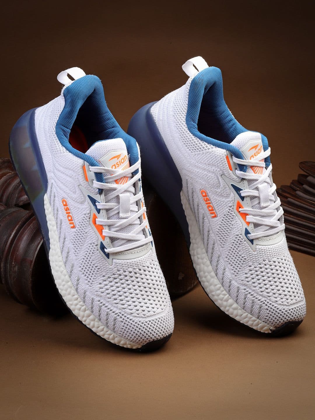 ASIAN Men Mesh Running Non-Marking Shoes - view 1