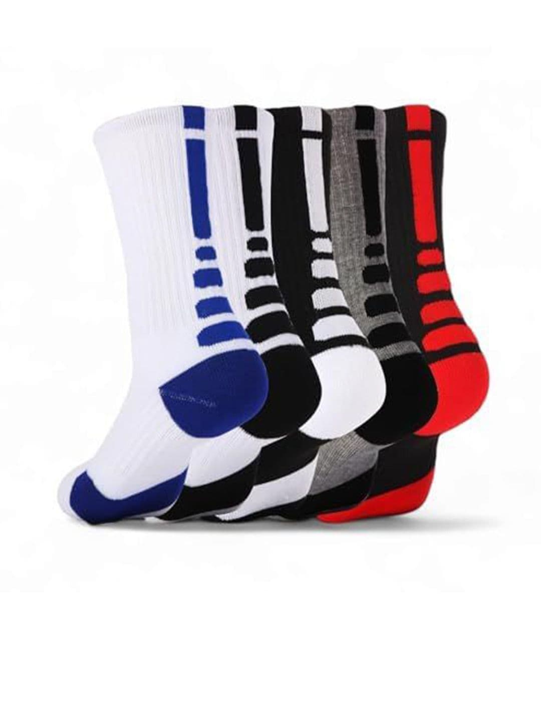Sockscarving Men Pack Of 5 Patterned Cotton Calf Length Socks - view 1