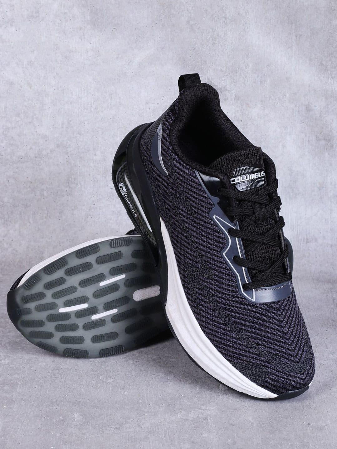 Columbus Men Mesh Running Non-Marking Shoes - view 1