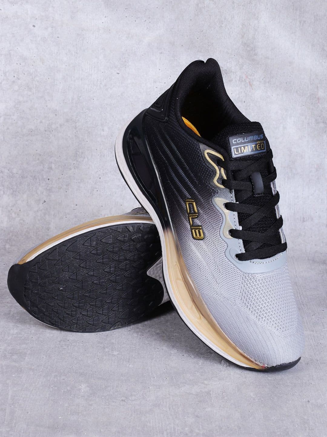 Columbus Men Mesh Running Non-Marking Shoes - view 1