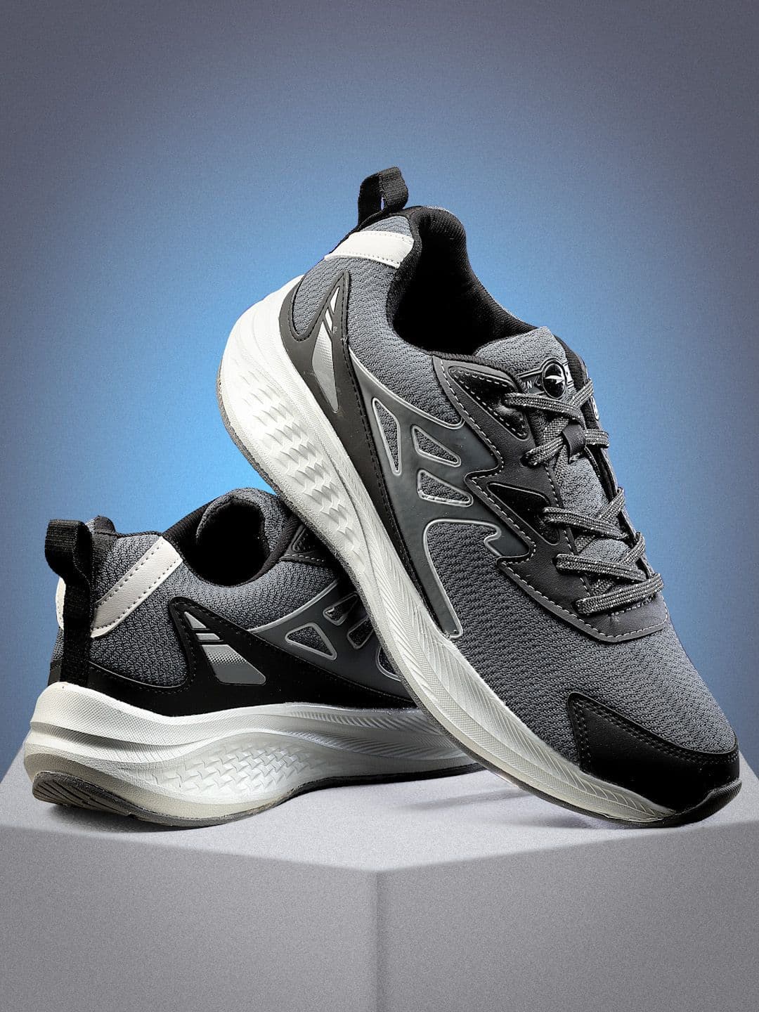 ASIAN Men Mesh Running Lace-Ups Non-Marking Shoes - view 1