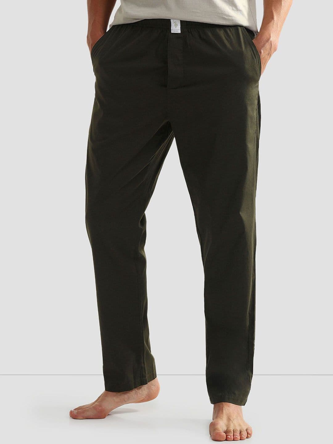 U.S. Polo Assn. Men Lightweight Pure Cotton OELP6 Lounge Pants - view 1