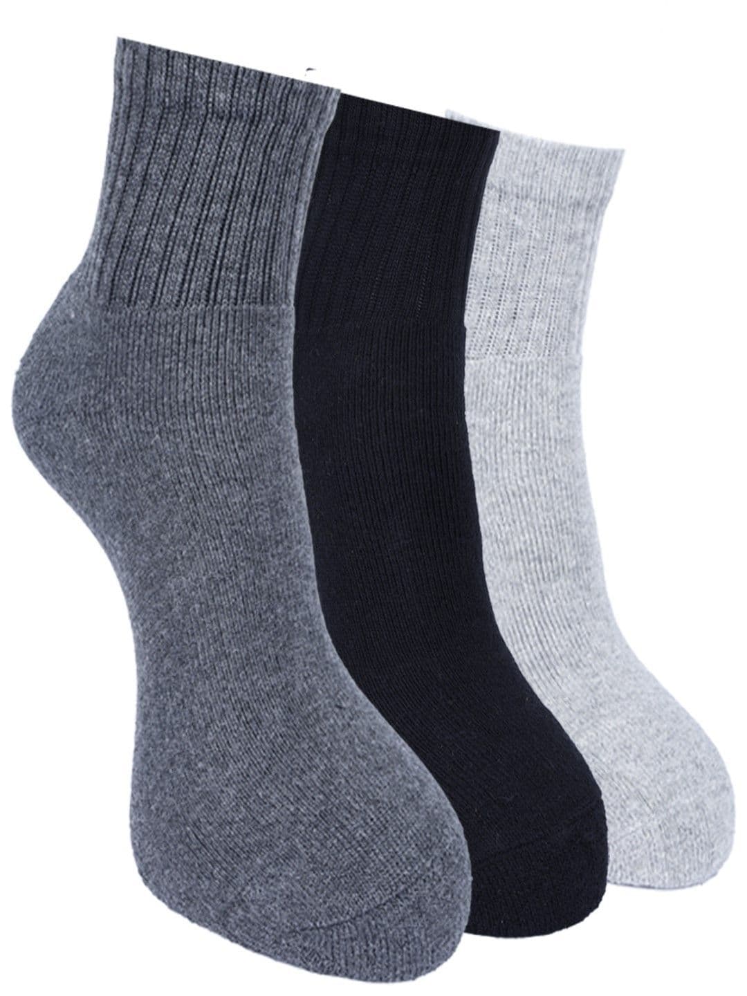 Force NXT Men Pack Of 3 Cotton Ankle-Length Socks - view 1