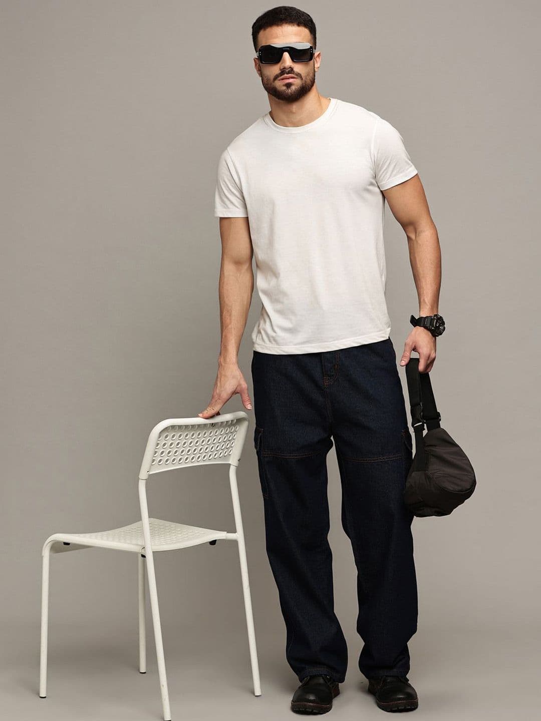 The Roadster Lifestyle Co Men Relaxed Fit Casual Jeans - view 1