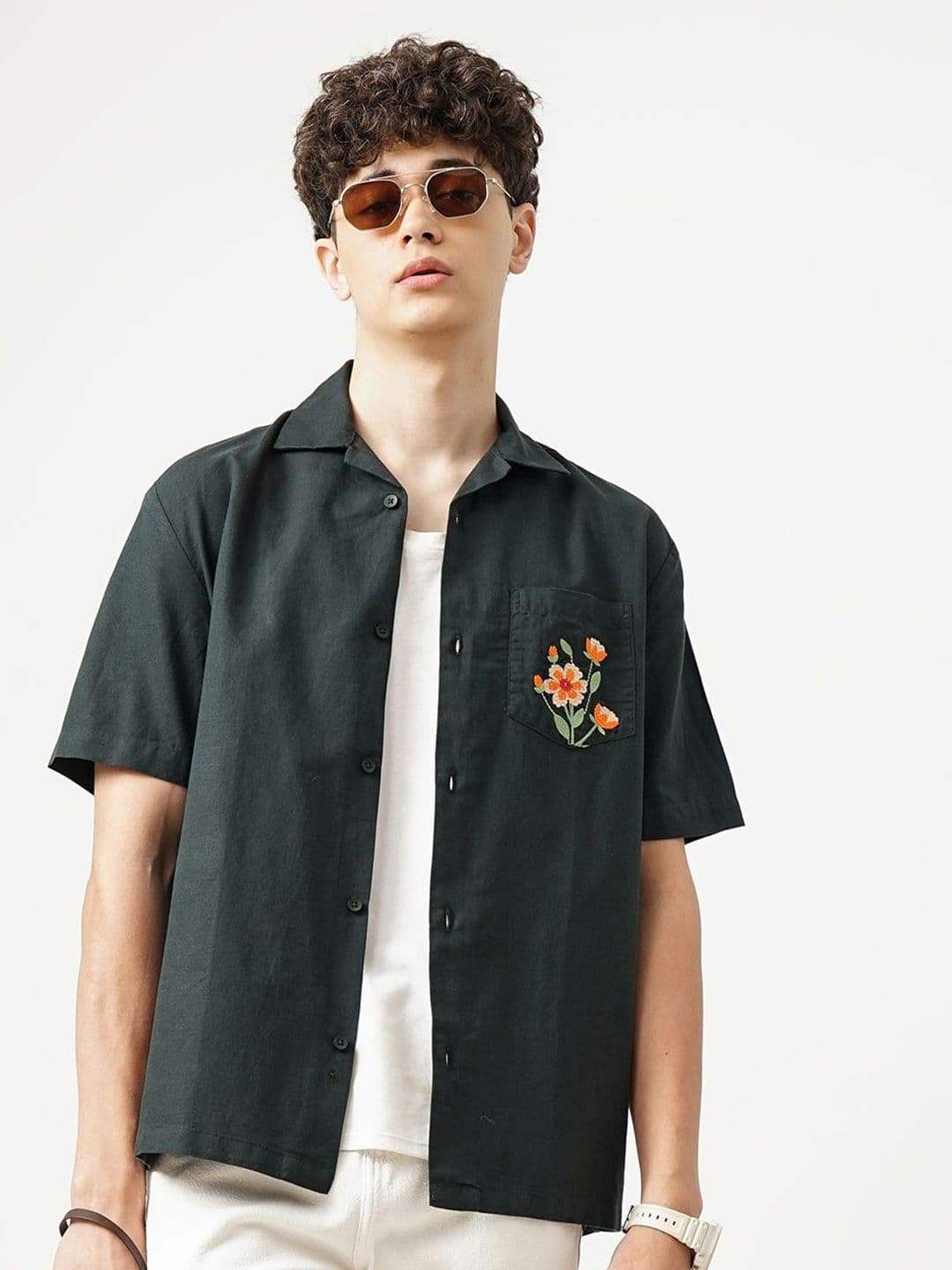 British Club Men Standard Opaque Casual Shirt - view 1