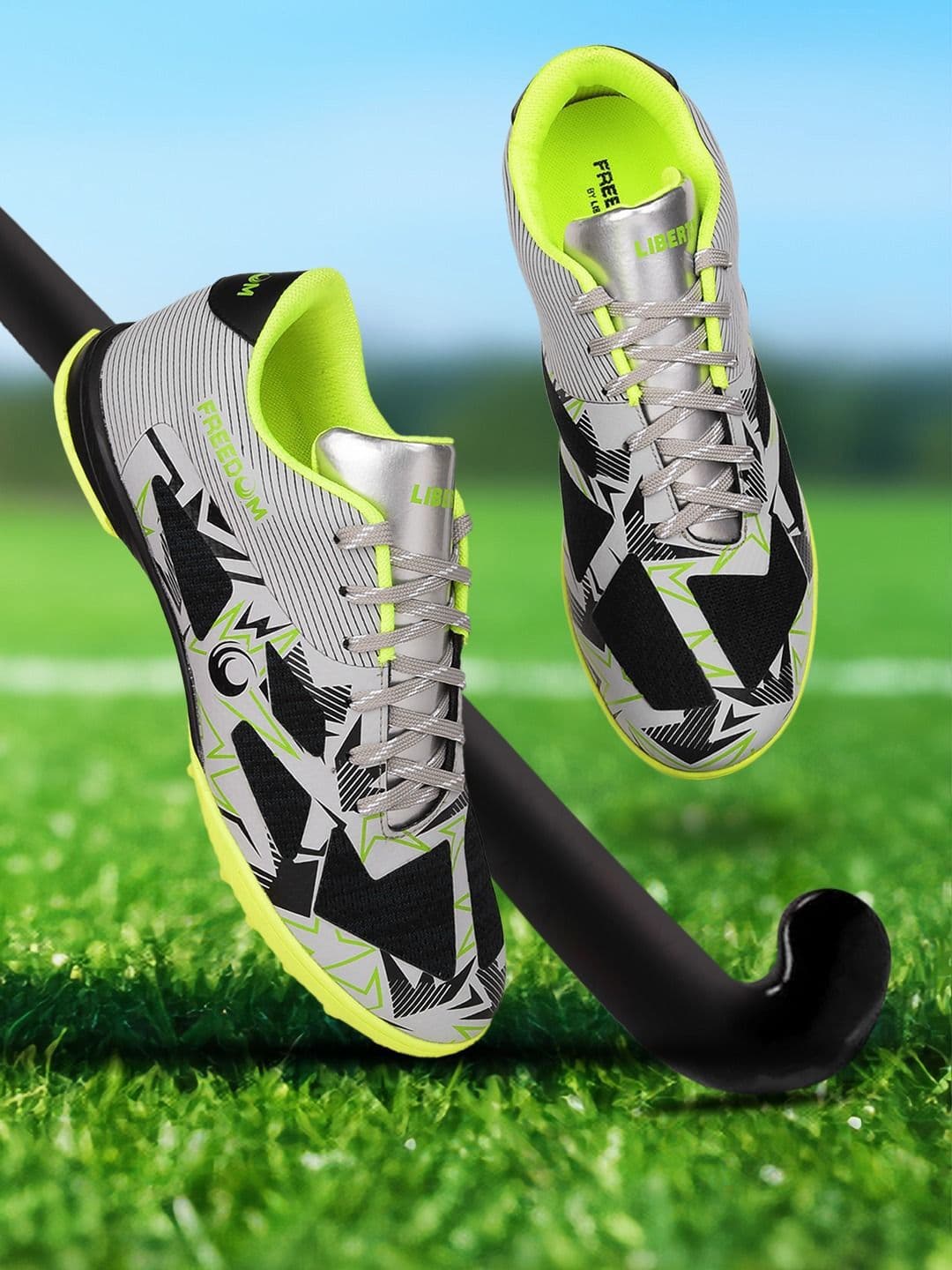 Liberty Men Non Marking Turf Football Shoes - view 1