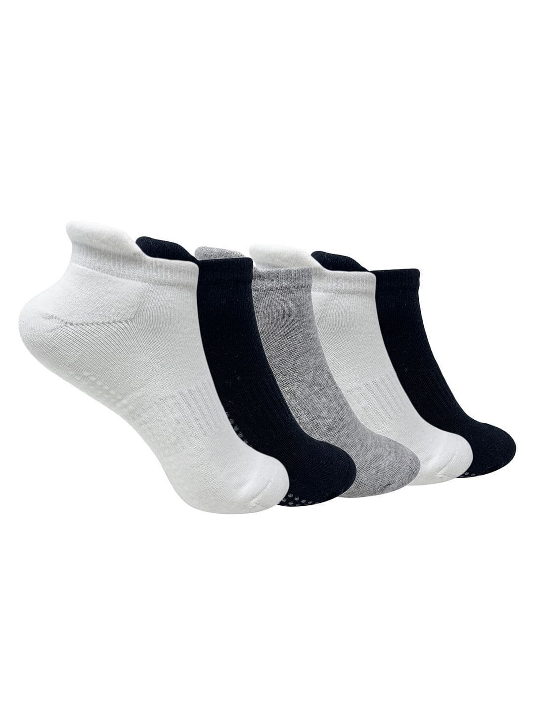 Mint & Oak Unisex Pack Of 5 Non-Slip Ankle Length Socks - view 1