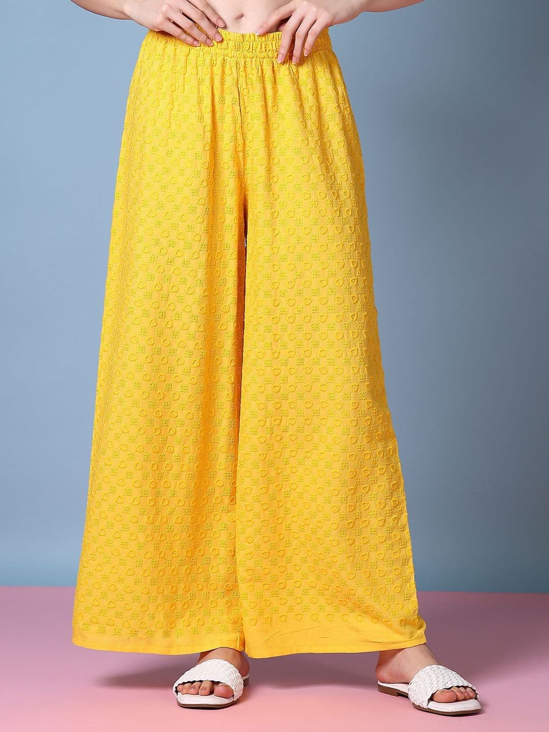 V-Mart Women Ethnic Palazzos - view 1