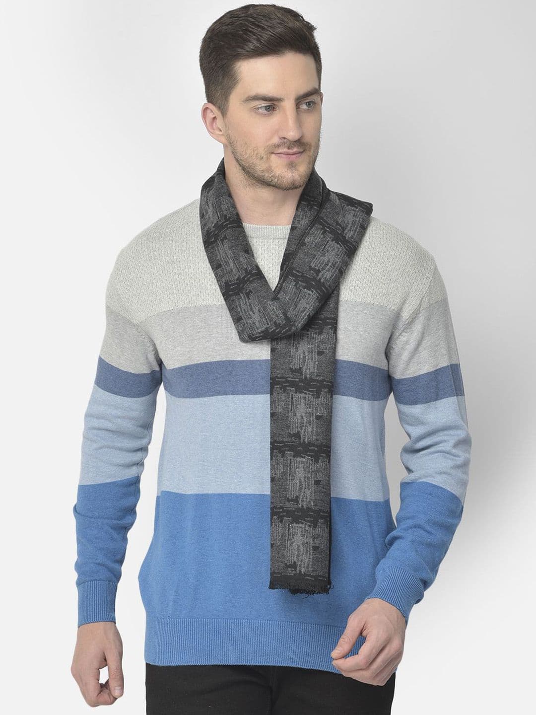 Cazzano Men Patterned Acrylic Mufflers - view 1