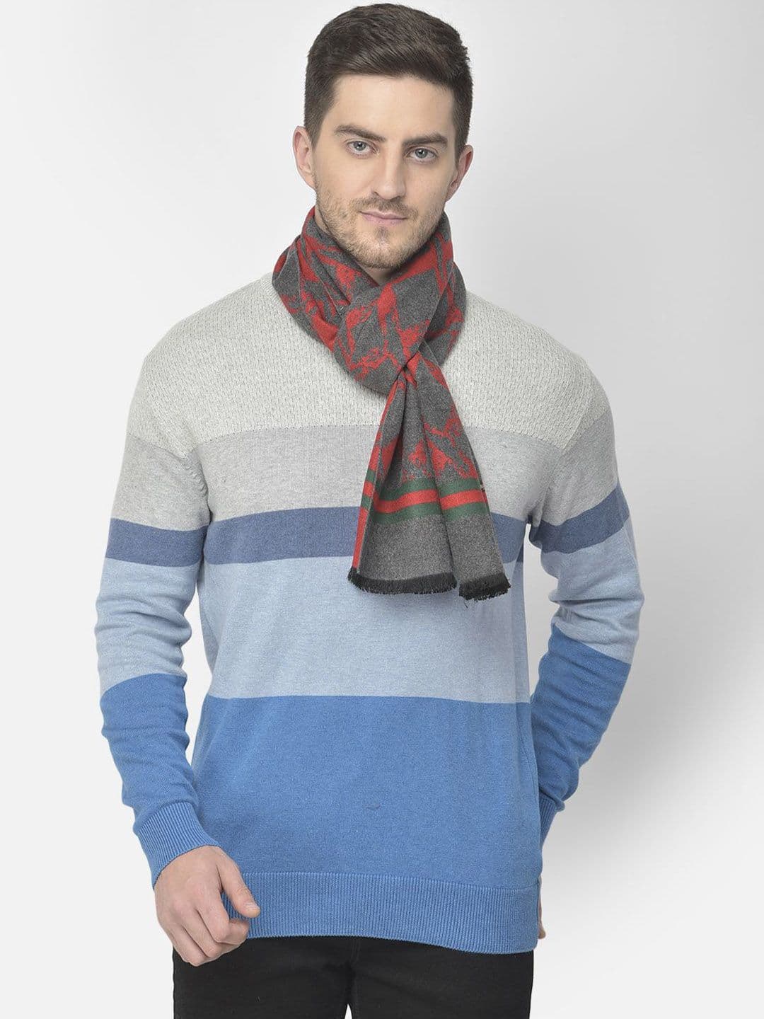 Cazzano Men Patterned Acrylic Mufflers - view 1