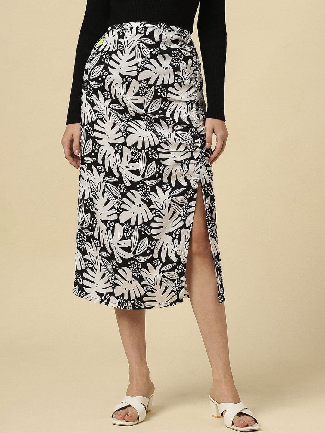 Allen Solly Woman Women Printed Midi Skirts - view 1