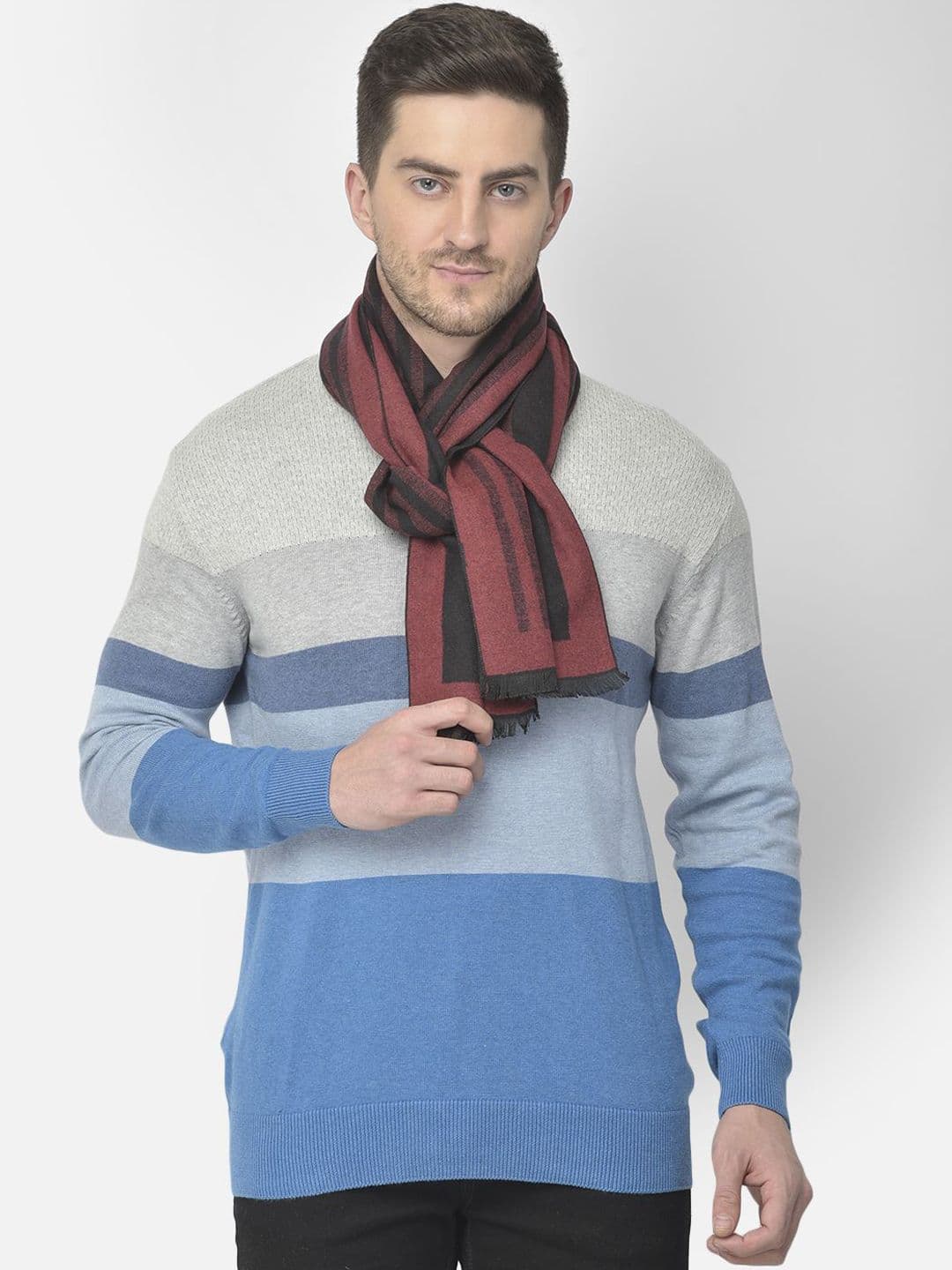 Cazzano Men Striped Mufflers - view 1