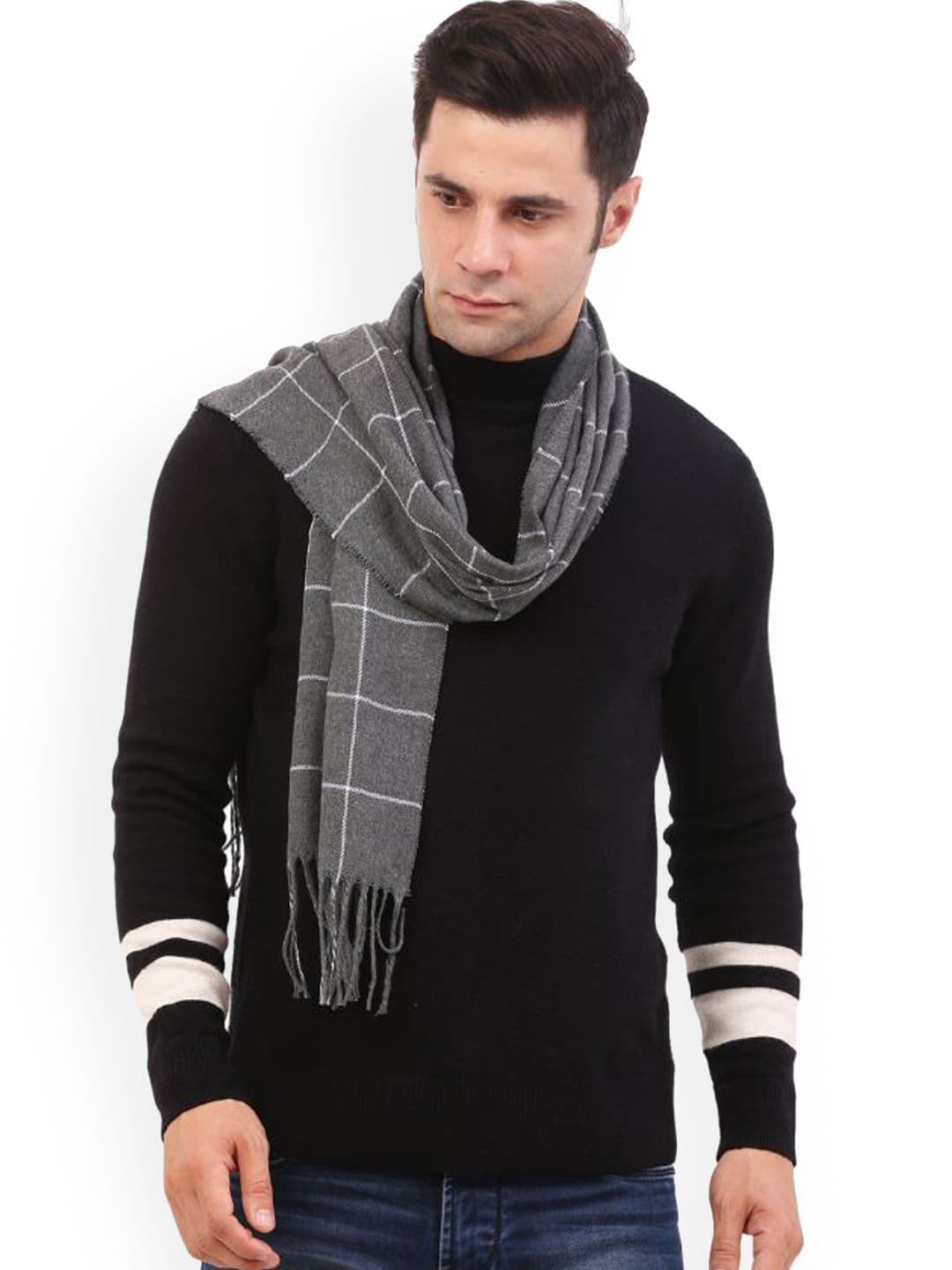 Cazzano Men Checked Mufflers - view 1