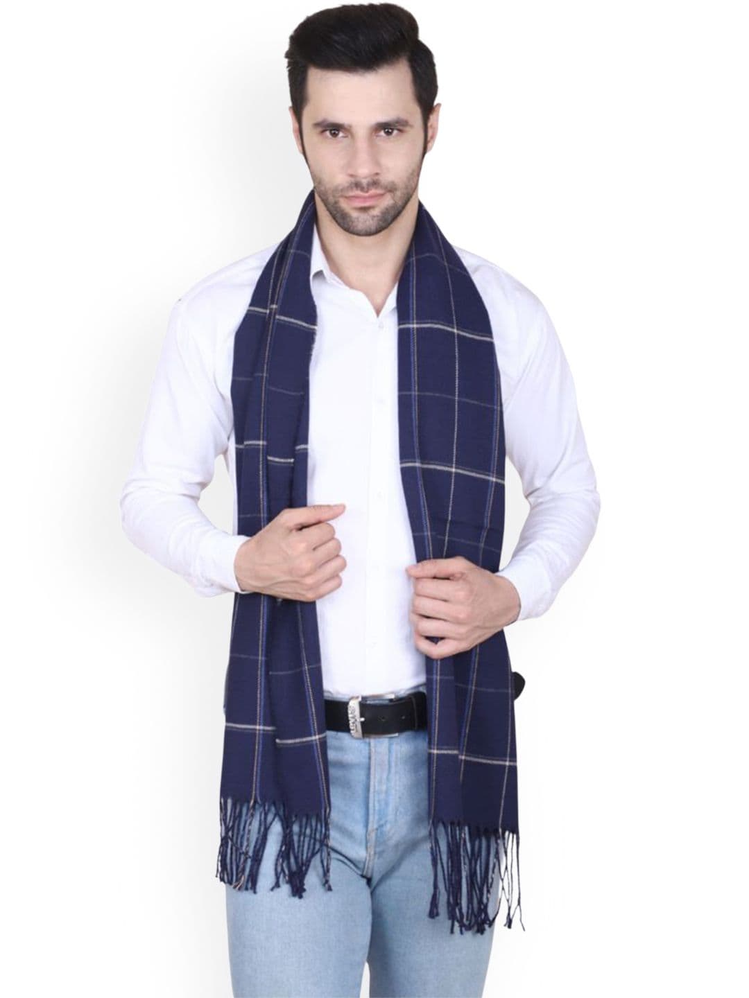 Cazzano Men Checked Mufflers - view 1