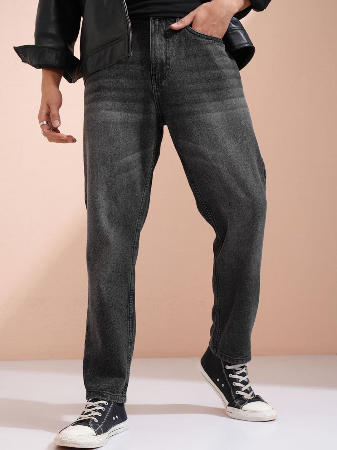 HIGHLANDER Men Mid-Rise Light Fade Jeans - view 1
