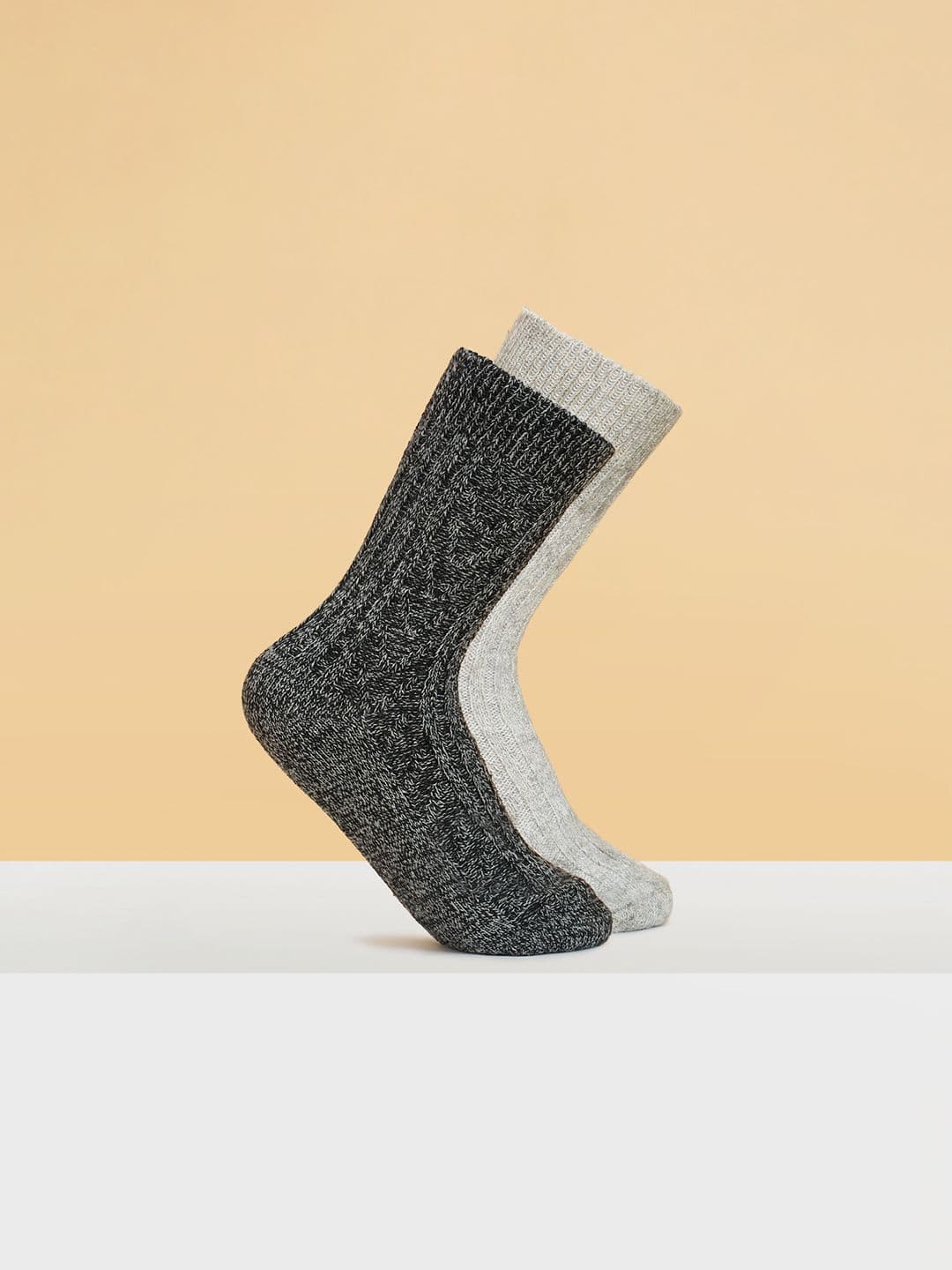 BYFORD by Pantaloons Men Pack of 2 Calf-Length Socks - view 1