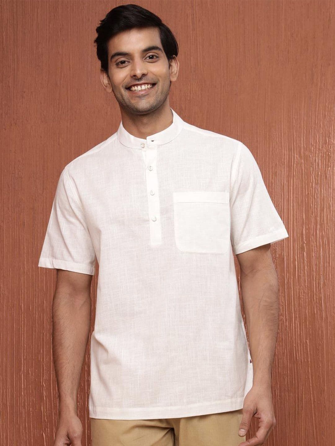 Fabindia Men Opaque Casual Shirt - view 1