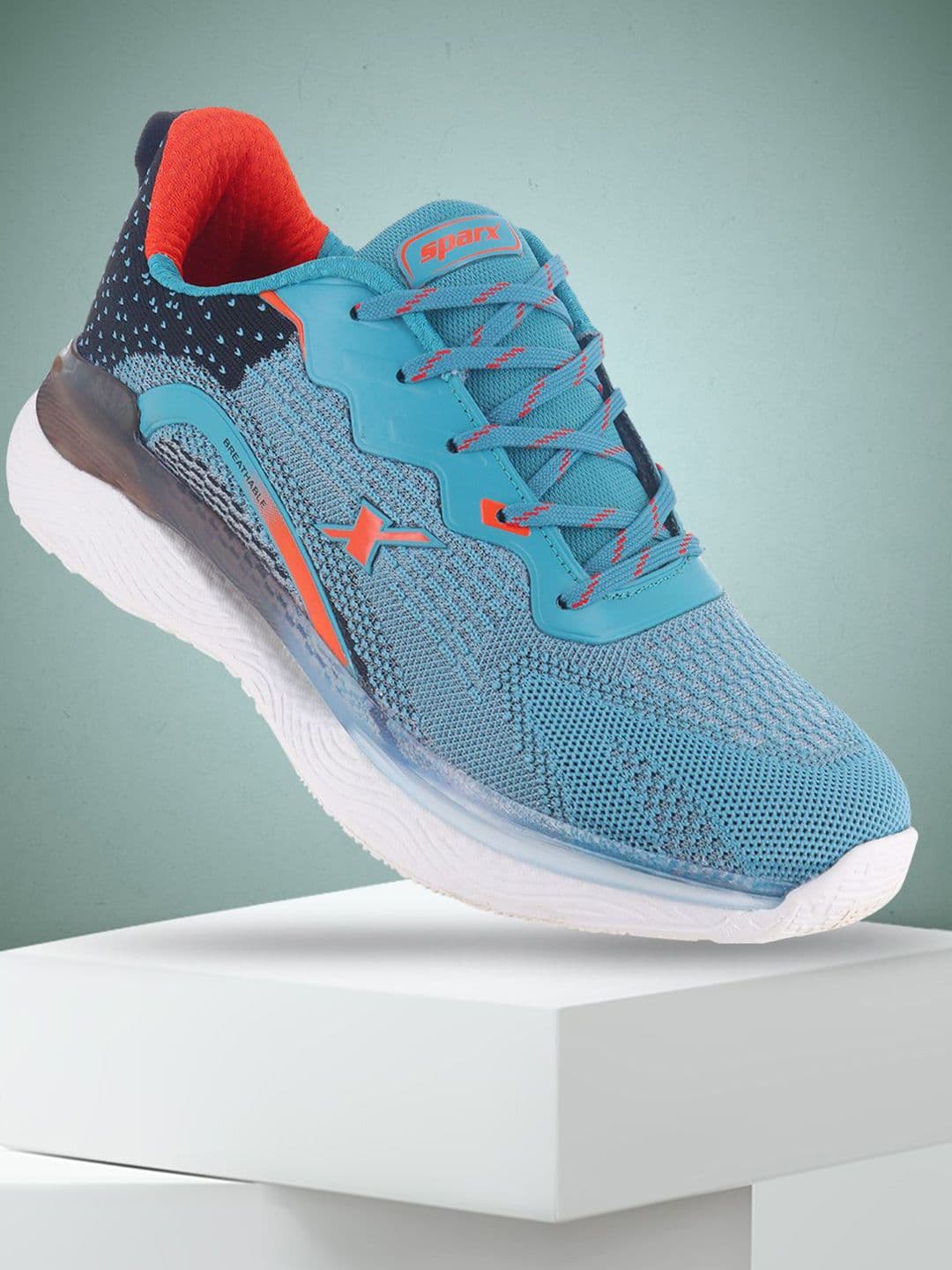 Sparx Men Mesh Lace-Up Sport Shoes - view 1