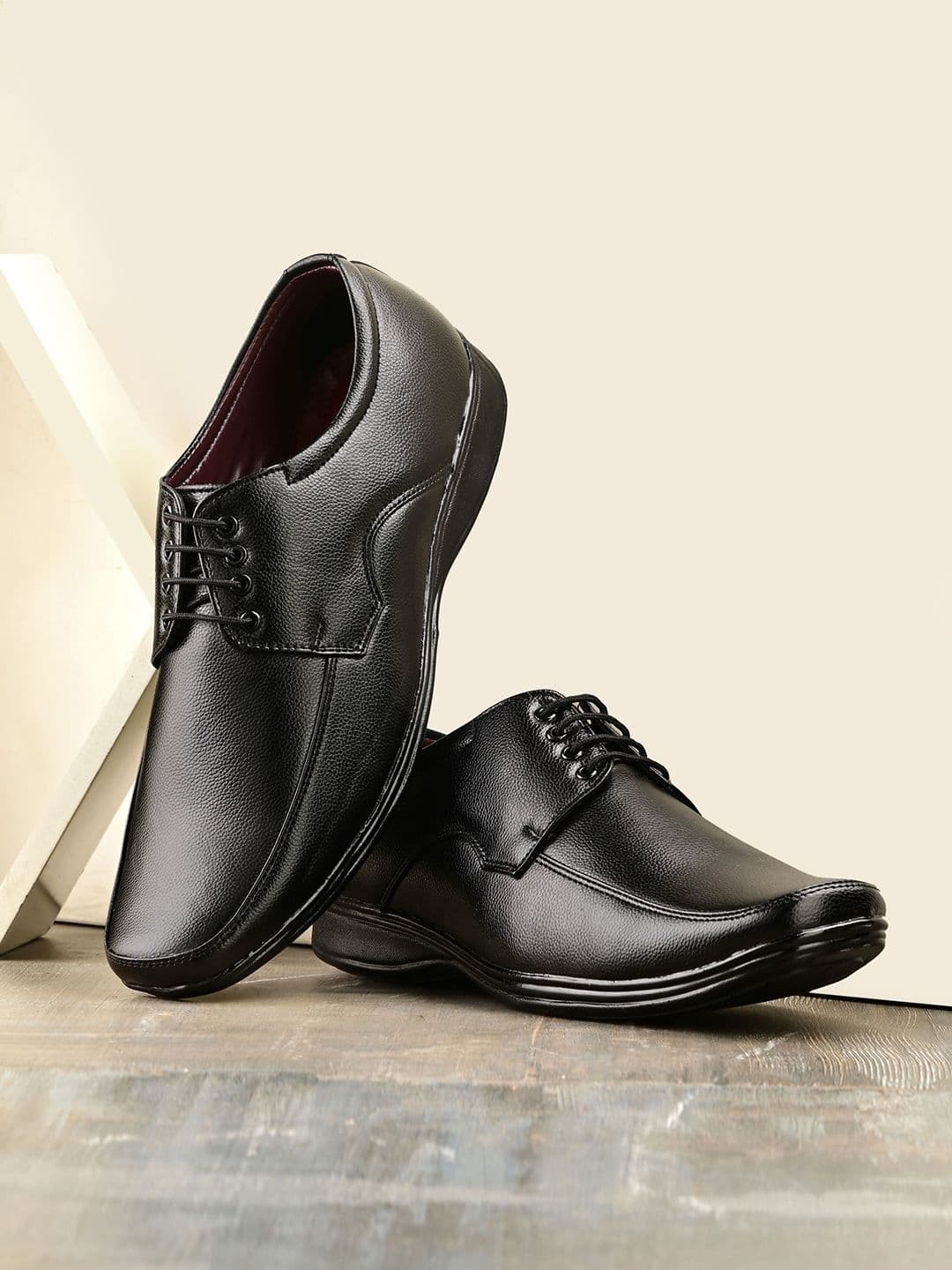 BUCIK Men Formal Lace-Up Derby Shoes - view 1