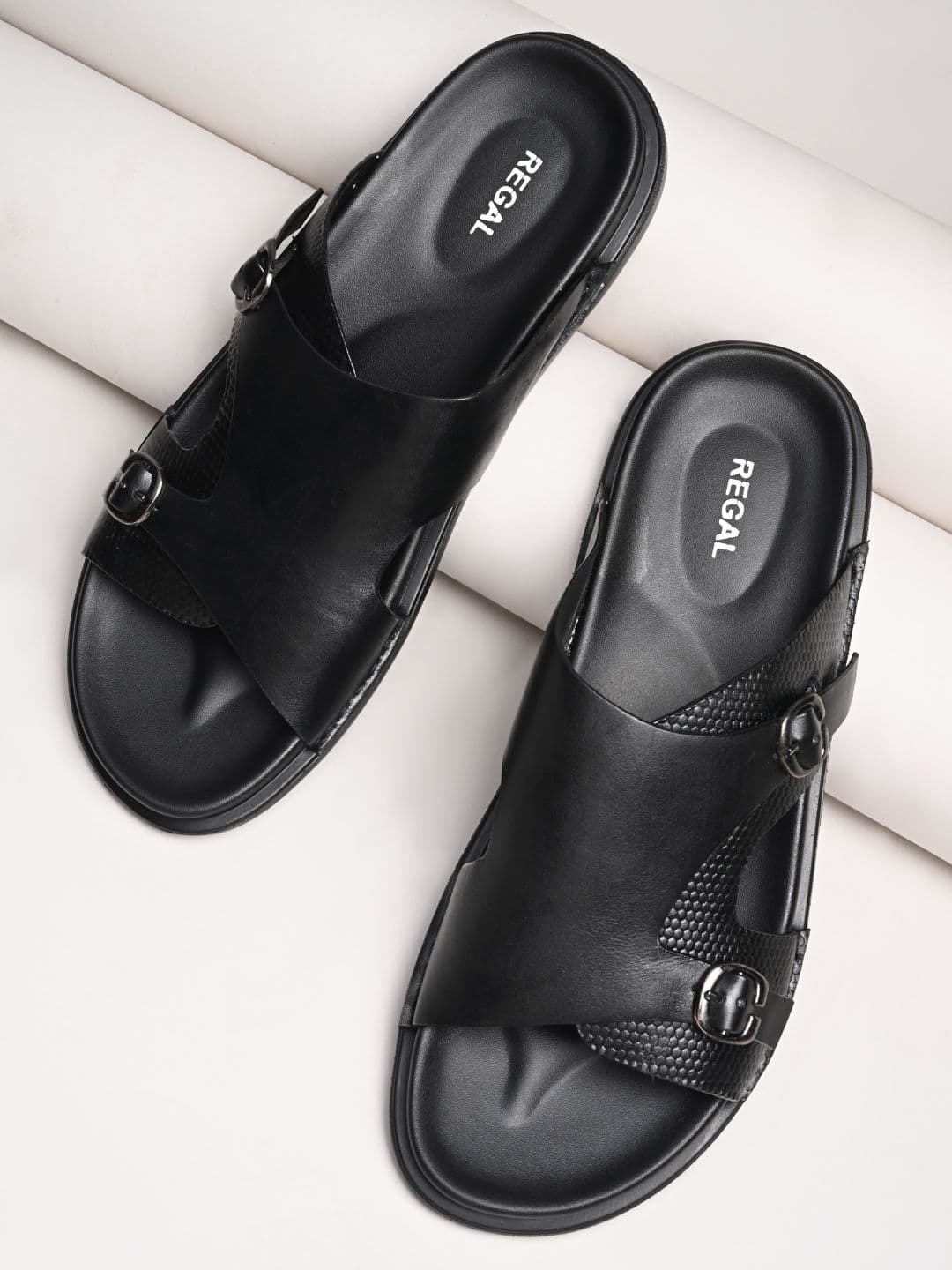 Regal Men Leather Comfort Sandals - view 1