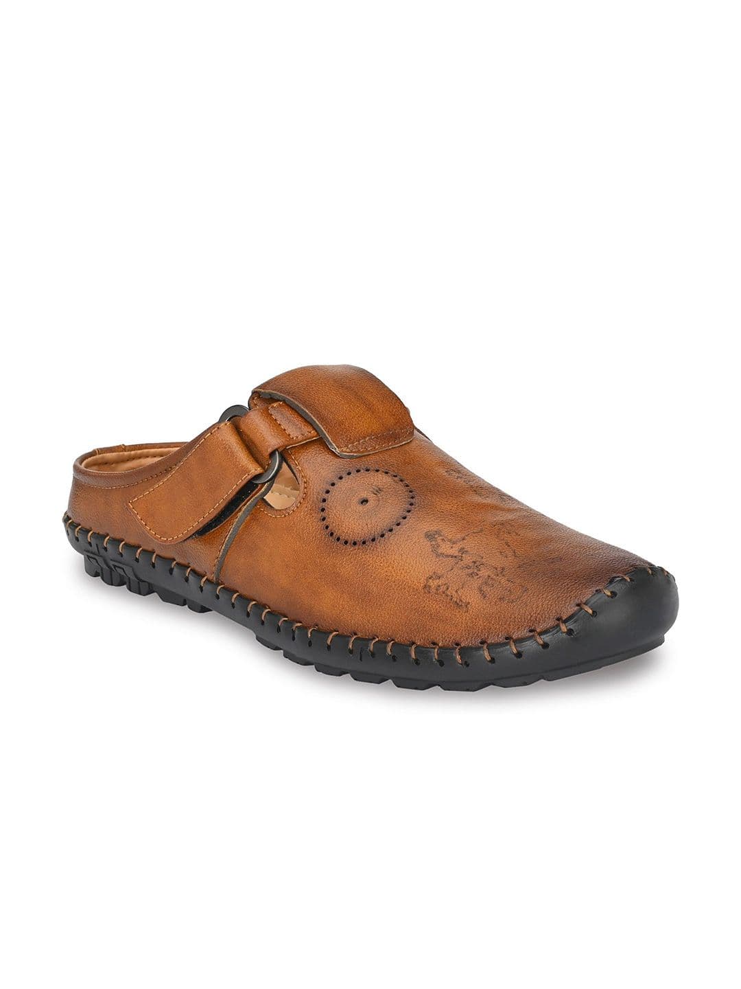 BUCIK Men Comfort Synthetic Leather Shoe-Style SandalsSandal - view 1