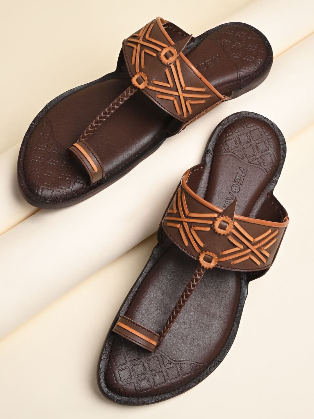 Regal Men Ethnic Comfort Sandals - view 1