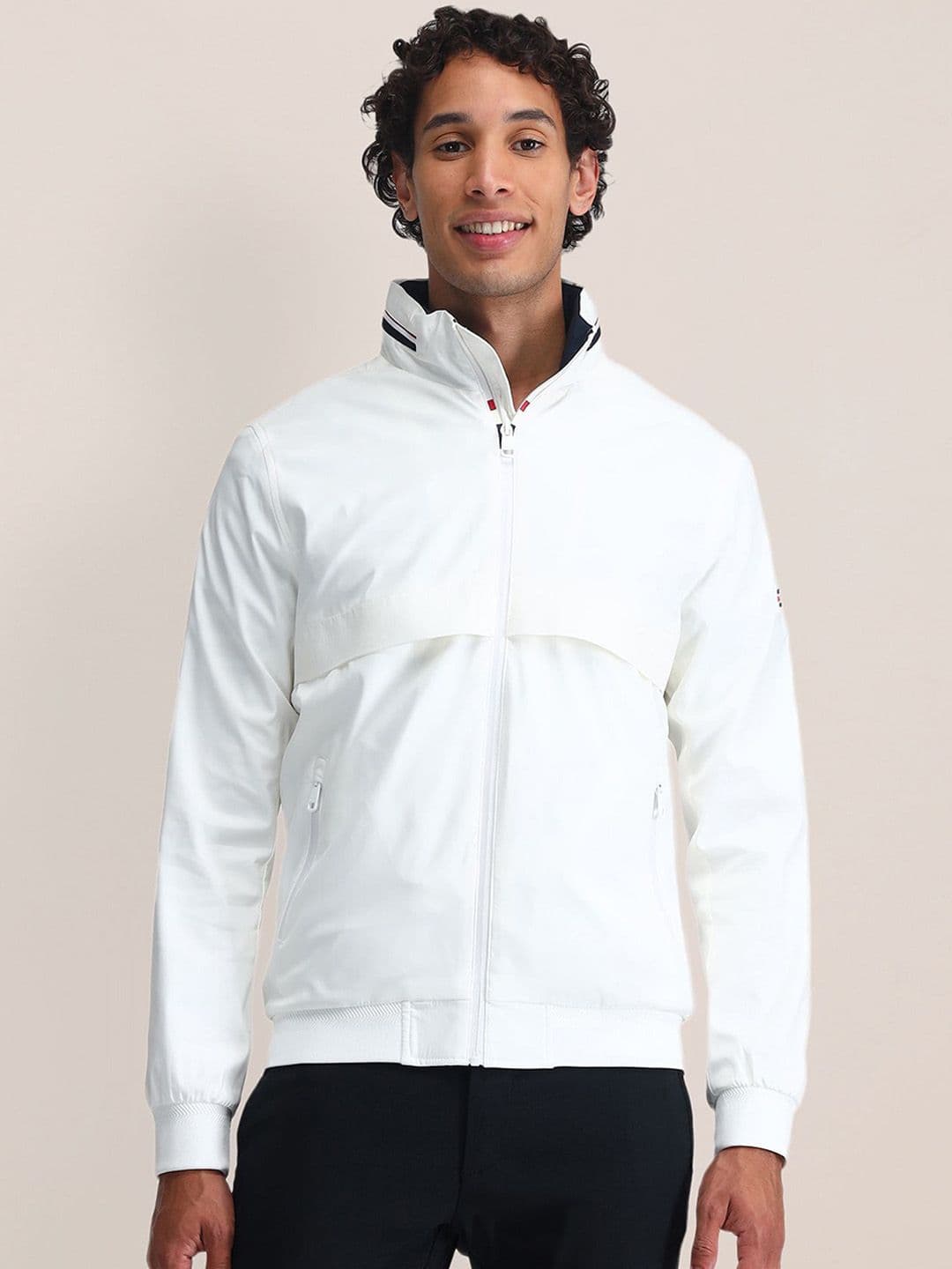 U.S. Polo Assn. Men Brand Logo Bomber Jacket - view 1