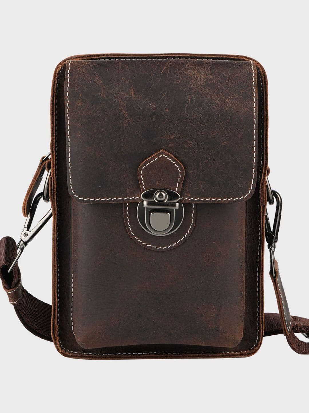 The Wallet Store Leather Sling Bag - view 1