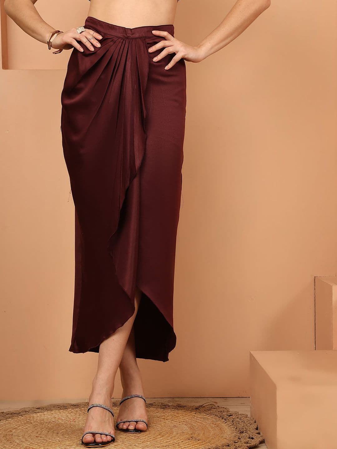 NEUDIS Warp Maxi Skirt - view 1