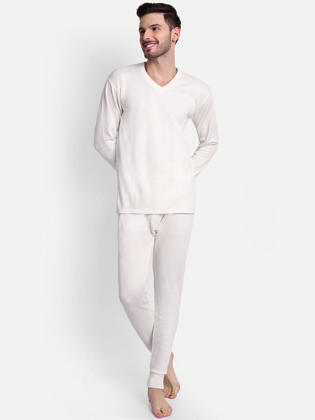 ZEFFIT Cotton V Neck Thermal Set - view 1